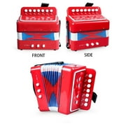 JoyMagic 7 Keys 2 Accordion For Children Adult Beginner Educational Small Instrument Early Pedagogy Piano Toy Kids Lacing Cards Boys Animal for Toddlers Age 1 Emotion Feelings Flash Cards for Kids